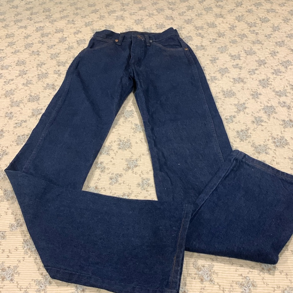 Wrangler Cowboy Cut Women’s Jean NEW Size 3 x 36 Slim fit tapered Fits over boot